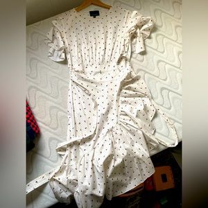 Cynthia Rowley 100% cotton wrap dress - Size S